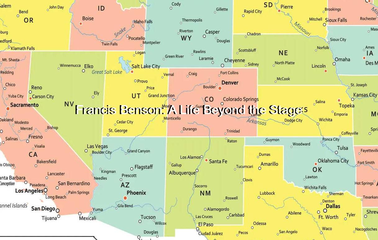 Francis Benson: A Life Beyond the Stage